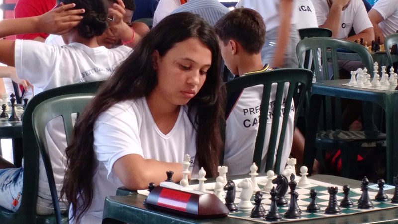 Rafaela dos Reis, campeã da categoria SUB-16 feminina (foto: Divulgação)